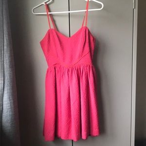 Pink heart dress from Urban Outfitters